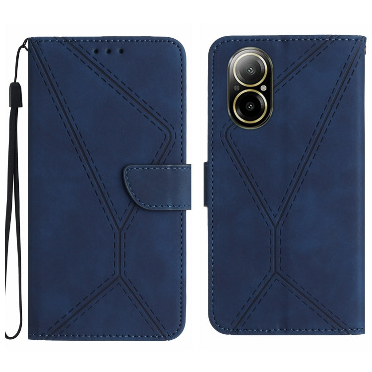 Stitching Embossed Leather Phone Case, For Realme C63 5G, For Realme 12 5G Global, For Realme 12+ Global, For Realme 12 Pro/12 Pro+ Global, For Realme C67 4G, For Realme 11 5G Global, For Realme C53, For Realme 11 4G Global