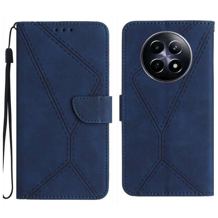 Stitching Embossed Leather Phone Case, For Realme C63 5G, For Realme 12 5G Global, For Realme 12+ Global, For Realme 12 Pro/12 Pro+ Global, For Realme C67 4G, For Realme 11 5G Global, For Realme C53, For Realme 11 4G Global