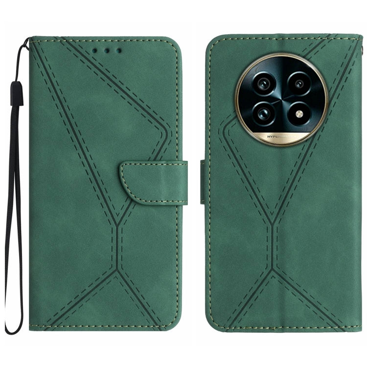 Stitching Embossed Leather Phone Case, For Realme C75 5G, For Realme 14 5G Global / P3 5G Global, For Realme P3 Pro 5G Global, For Realme 14 Pro+ 5G, For Realme C75 4G, For Realme 13+ 5G Global, For Realme 13 Pro 5G / 13 Pro+ 5G                        ...