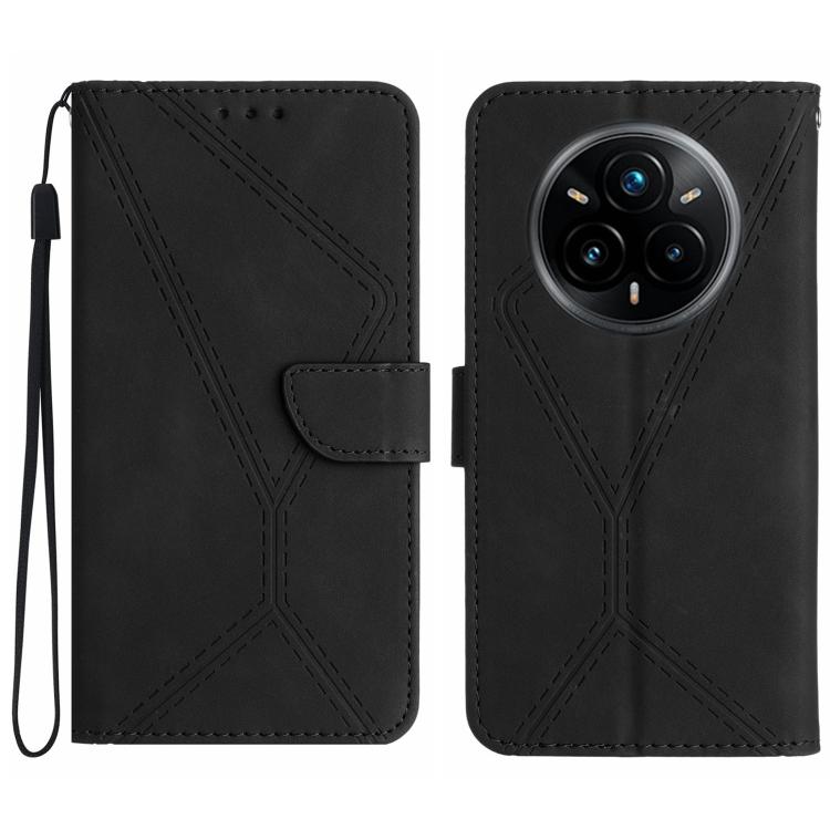 Stitching Embossed Leather Phone Case, For Realme C75 5G, For Realme 14 5G Global / P3 5G Global, For Realme P3 Pro 5G Global, For Realme 14 Pro+ 5G, For Realme C75 4G, For Realme 13+ 5G Global, For Realme 13 Pro 5G / 13 Pro+ 5G                        ...