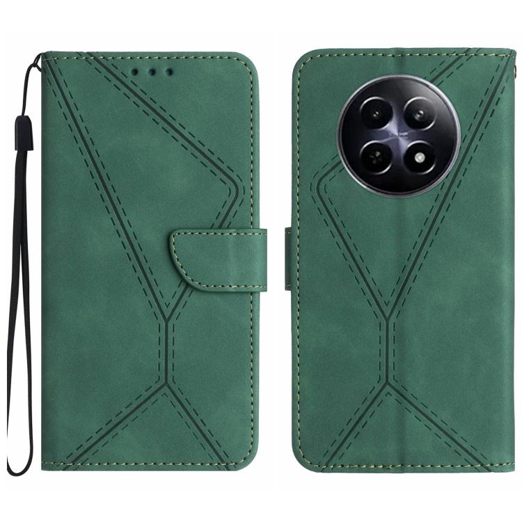 Stitching Embossed Leather Phone Case, For Realme C75 5G, For Realme 14 5G Global / P3 5G Global, For Realme P3 Pro 5G Global, For Realme 14 Pro+ 5G, For Realme C75 4G, For Realme 13+ 5G Global, For Realme 13 Pro 5G / 13 Pro+ 5G                        ...