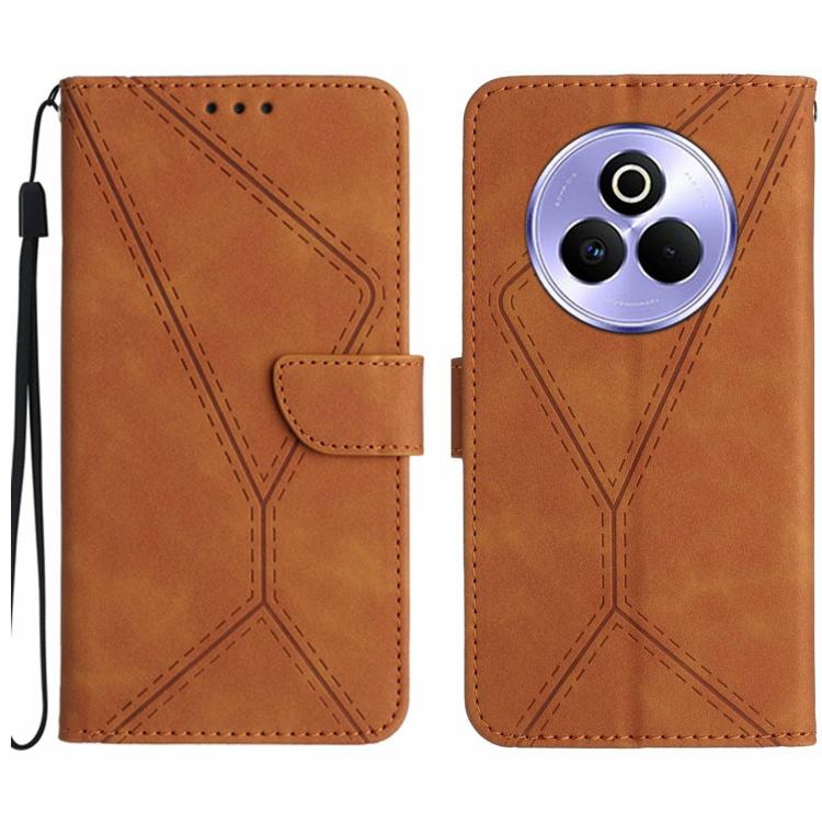 Stitching Embossed Leather Phone Case, For Realme C75 5G, For Realme 14 5G Global / P3 5G Global, For Realme P3 Pro 5G Global, For Realme 14 Pro+ 5G, For Realme C75 4G, For Realme 13+ 5G Global, For Realme 13 Pro 5G / 13 Pro+ 5G                        ...