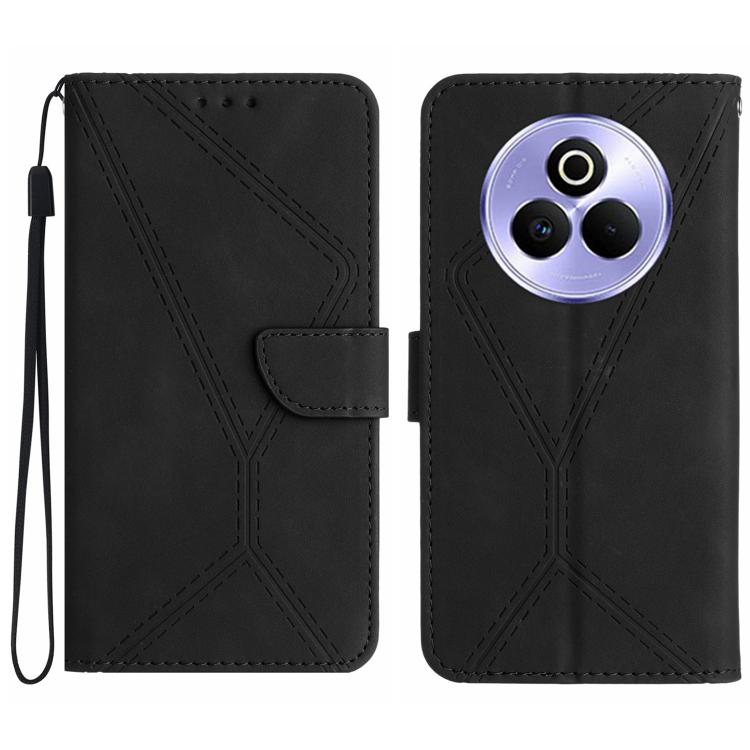 Stitching Embossed Leather Phone Case, For Realme C75 5G, For Realme 14 5G Global / P3 5G Global, For Realme P3 Pro 5G Global, For Realme 14 Pro+ 5G, For Realme C75 4G, For Realme 13+ 5G Global, For Realme 13 Pro 5G / 13 Pro+ 5G                        ...