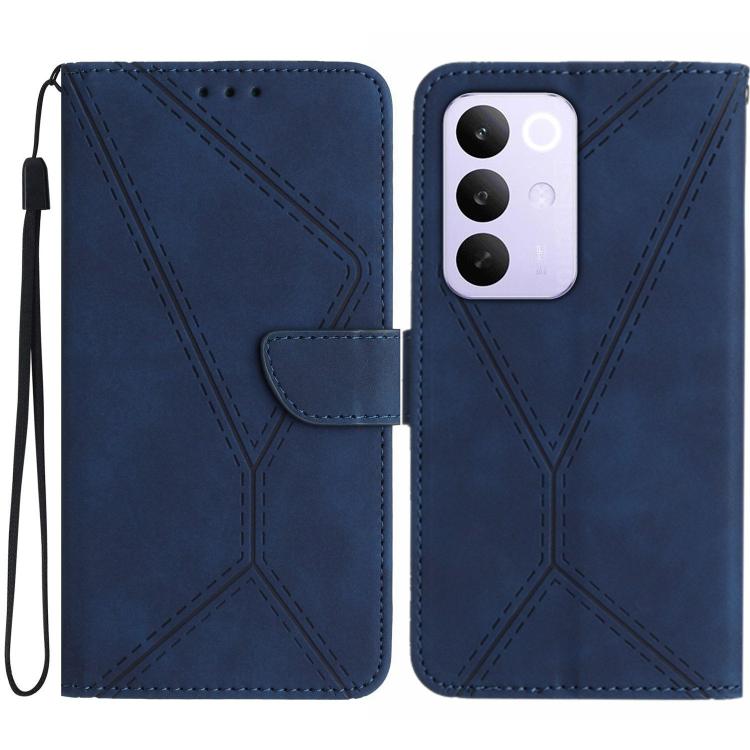 Stitching Embossed Leather Phone Case, For Realme C100 4G, For Realme C83 5G, For Realme 16 Pro+ 5G, For Realme C85 5G, For Realme C85 Pro 4G, For Realme 15T 5G, For Realme 15 5G Global / 15 Pro 5G Global, For Realme C71 4G