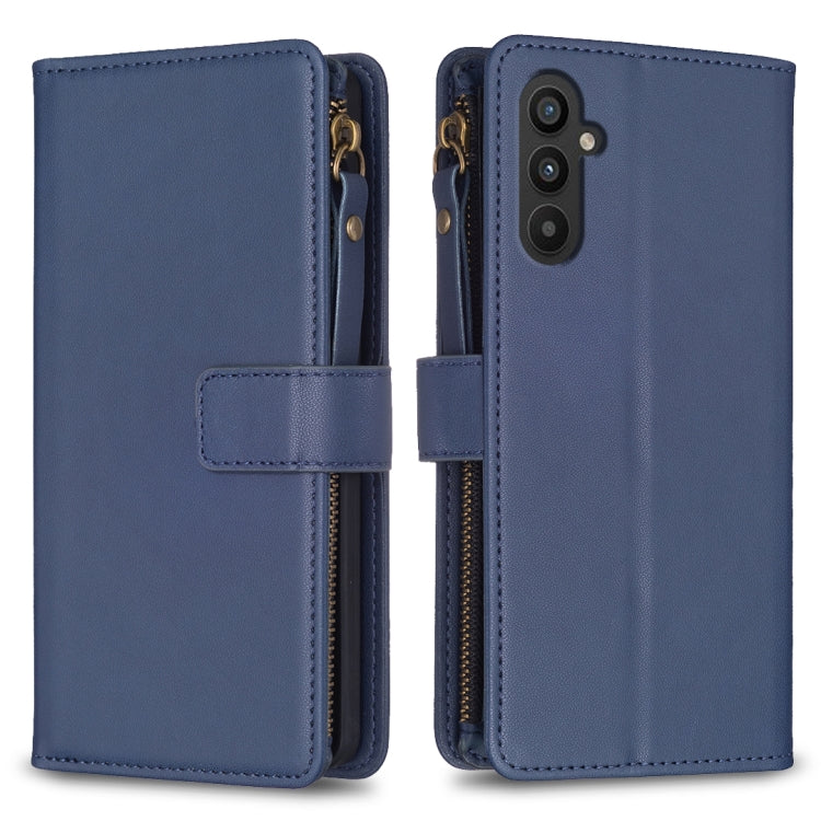 9 Card Slots Zipper Wallet Leather Flip Phone Case, For Samsung Galaxy M34 5G, For Samsung Galaxy A55, For Samsung Galaxy A24 4G, For Samsung Galaxy A15, For Samsung Galaxy S24 Ultra 5G, For Samsung Galaxy A35, For Samsung Galaxy A25 5G                ...