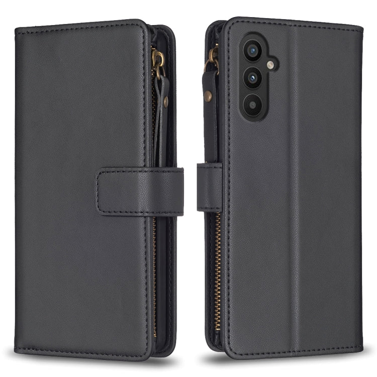 9 Card Slots Zipper Wallet Leather Flip Phone Case, For Samsung Galaxy M34 5G, For Samsung Galaxy A55, For Samsung Galaxy A24 4G, For Samsung Galaxy A15, For Samsung Galaxy S24 Ultra 5G, For Samsung Galaxy A35, For Samsung Galaxy A25 5G                ...