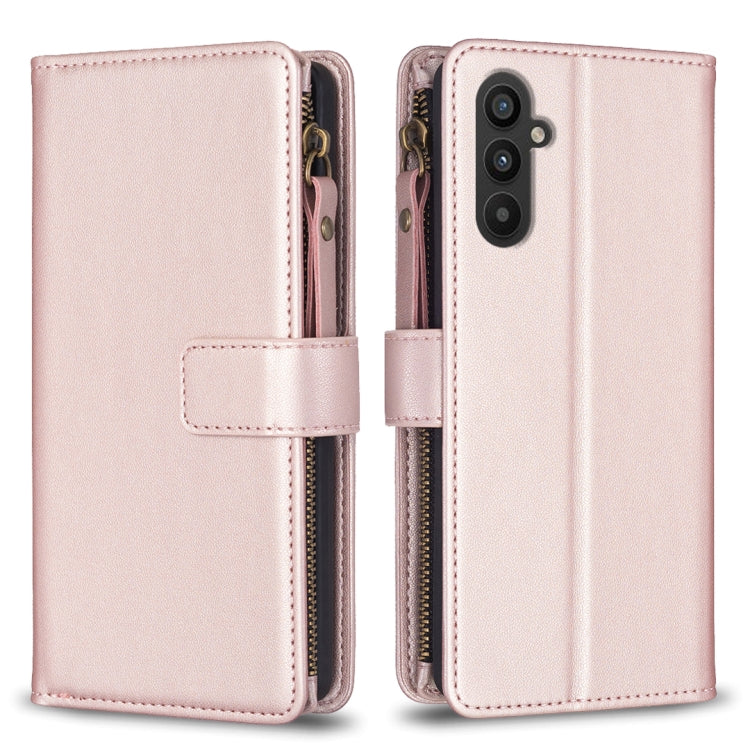 9 Card Slots Zipper Wallet Leather Flip Phone Case, For Samsung Galaxy M34 5G, For Samsung Galaxy A55, For Samsung Galaxy A24 4G, For Samsung Galaxy A15, For Samsung Galaxy S24 Ultra 5G, For Samsung Galaxy A35, For Samsung Galaxy A25 5G                ...