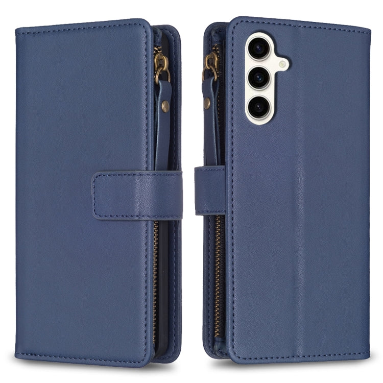 9 Card Slots Zipper Wallet Leather Flip Phone Case, For Samsung Galaxy S24+ 5G, For Samsung Galaxy S23 FE 5G, For Samsung Galaxy S24 5G, For Samsung Galaxy A34 5G, For Samsung Galaxy A54 5G, For Samsung Galaxy S23 Ultra 5G, For Samsung Galaxy S23 5G   ...
