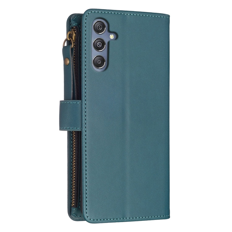 9 Card Slots Zipper Wallet Leather Flip Phone Case, For Samsung Galaxy M34 5G, For Samsung Galaxy A55, For Samsung Galaxy A24 4G, For Samsung Galaxy A15, For Samsung Galaxy S24 Ultra 5G, For Samsung Galaxy A35, For Samsung Galaxy A25 5G                ...