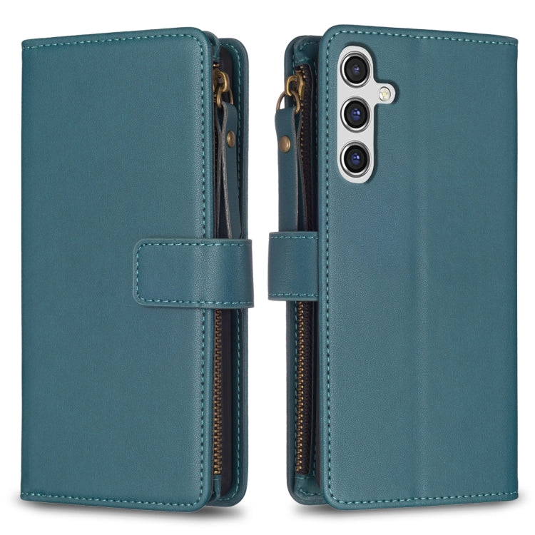 9 Card Slots Zipper Wallet Leather Flip Phone Case, For Samsung Galaxy M34 5G, For Samsung Galaxy A55, For Samsung Galaxy A24 4G, For Samsung Galaxy A15, For Samsung Galaxy S24 Ultra 5G, For Samsung Galaxy A35, For Samsung Galaxy A25 5G                ...
