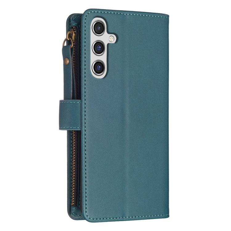 9 Card Slots Zipper Wallet Leather Flip Phone Case, For Samsung Galaxy A15, For Samsung Galaxy A24 4G, For Samsung Galaxy S24 Ultra 5G, For Samsung Galaxy A35, For Samsung Galaxy A25 5G, For Samsung Galaxy M34 5G, For Samsung Galaxy A55                ...