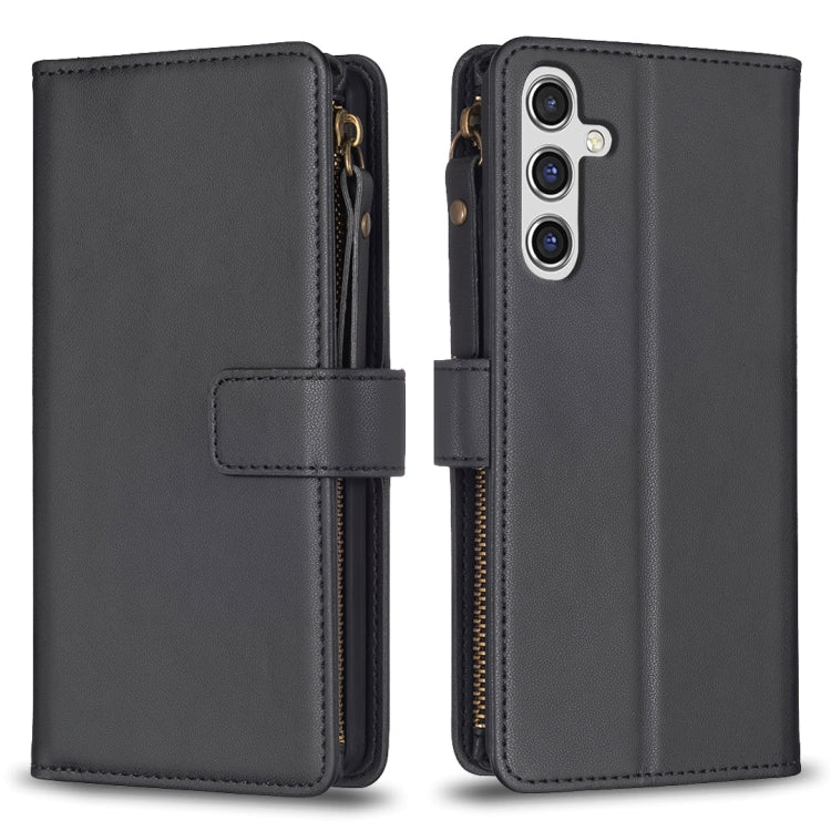 9 Card Slots Zipper Wallet Leather Flip Phone Case, For Samsung Galaxy M34 5G, For Samsung Galaxy A55, For Samsung Galaxy A24 4G, For Samsung Galaxy A15, For Samsung Galaxy S24 Ultra 5G, For Samsung Galaxy A35, For Samsung Galaxy A25 5G                ...