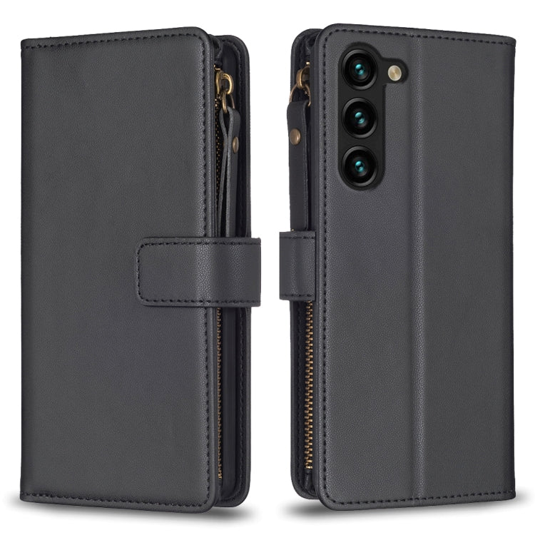 9 Card Slots Zipper Wallet Leather Flip Phone Case, For Samsung Galaxy S24+ 5G, For Samsung Galaxy S23 FE 5G, For Samsung Galaxy S24 5G, For Samsung Galaxy A34 5G, For Samsung Galaxy A54 5G, For Samsung Galaxy S23 Ultra 5G, For Samsung Galaxy S23 5G   ...