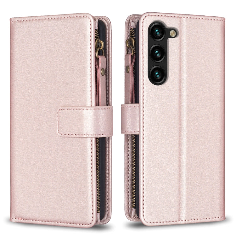 9 Card Slots Zipper Wallet Leather Flip Phone Case, For Samsung Galaxy S24+ 5G, For Samsung Galaxy S23 FE 5G, For Samsung Galaxy S24 5G, For Samsung Galaxy A34 5G, For Samsung Galaxy A54 5G, For Samsung Galaxy S23 Ultra 5G, For Samsung Galaxy S23 5G   ...