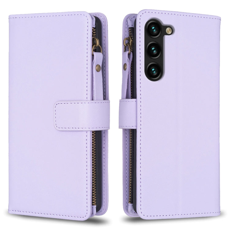 9 Card Slots Zipper Wallet Leather Flip Phone Case, For Samsung Galaxy S24+ 5G, For Samsung Galaxy S23 FE 5G, For Samsung Galaxy S24 5G, For Samsung Galaxy A34 5G, For Samsung Galaxy A54 5G, For Samsung Galaxy S23 Ultra 5G, For Samsung Galaxy S23 5G   ...