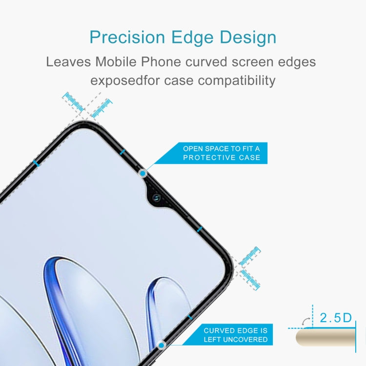 0.26mm 9H 2.5D Tempered Glass Film, For Honor 70 Lite (1 PC)
