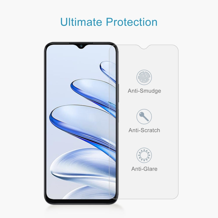 0.26mm 9H 2.5D Tempered Glass Film, For Honor 70 Lite (1 PC)