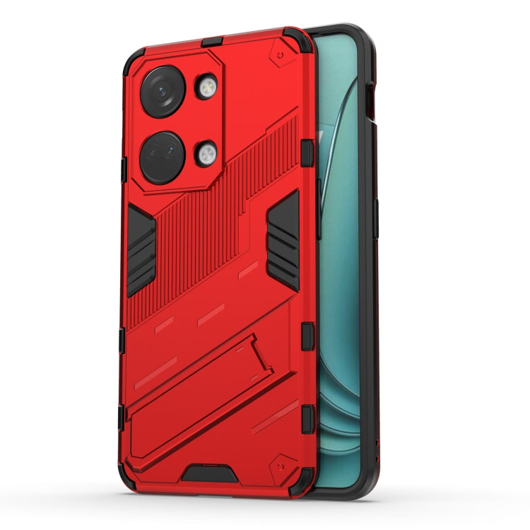 Punk Armor 2 in 1 PC + TPU Phone Case with Holder, For OnePlus Ace 3 5G, For OnePlus 12 5G, For OnePlus Ace 2 Pro, For OnePlus Nord CE3 5G Global, For OnePlus Ace 2V