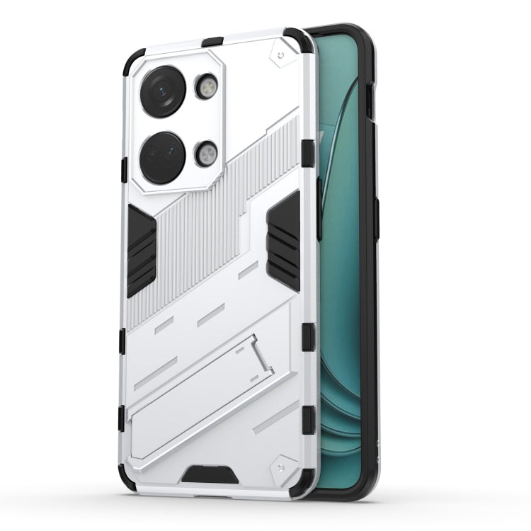 Punk Armor 2 in 1 PC + TPU Phone Case with Holder, For OnePlus Ace 3 5G, For OnePlus 12 5G, For OnePlus Ace 2 Pro, For OnePlus Nord CE3 5G Global, For OnePlus Ace 2V
