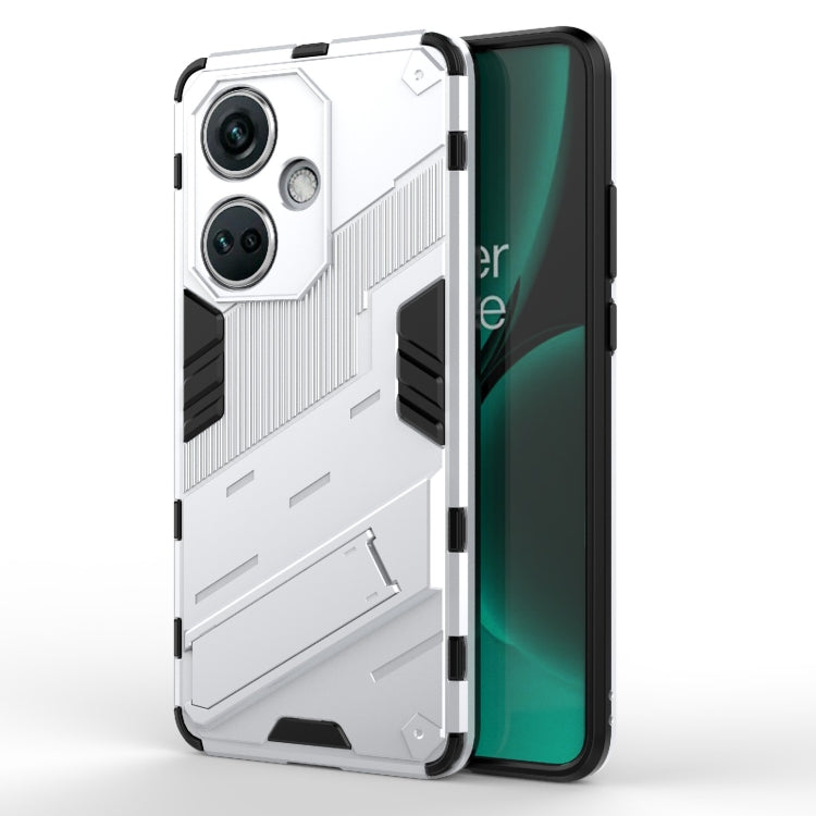 Punk Armor 2 in 1 PC + TPU Phone Case with Holder, For OnePlus Ace 3 5G, For OnePlus 12 5G, For OnePlus Ace 2 Pro, For OnePlus Nord CE3 5G Global, For OnePlus Ace 2V
