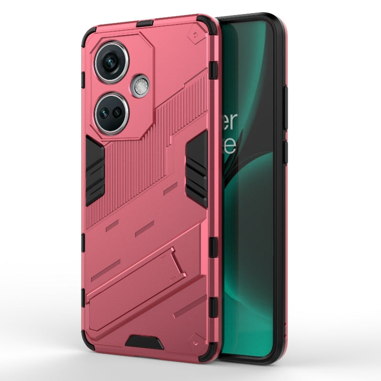 Punk Armor 2 in 1 PC + TPU Phone Case with Holder, For OnePlus Ace 3 5G, For OnePlus 12 5G, For OnePlus Ace 2 Pro, For OnePlus Nord CE3 5G Global, For OnePlus Ace 2V