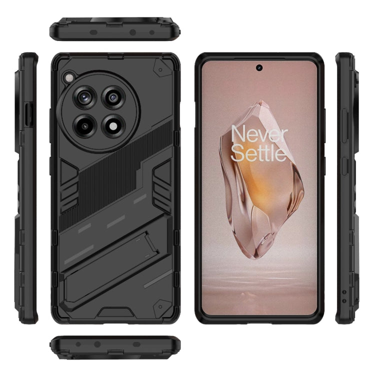 Punk Armor 2 in 1 PC + TPU Phone Case with Holder, For OnePlus Ace 3 5G, For OnePlus 12 5G, For OnePlus Ace 2 Pro, For OnePlus Nord CE3 5G Global, For OnePlus Ace 2V