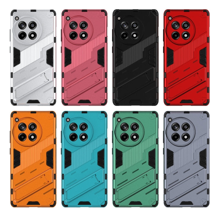 Punk Armor 2 in 1 PC + TPU Phone Case with Holder, For OnePlus Ace 3 5G, For OnePlus 12 5G, For OnePlus Ace 2 Pro, For OnePlus Nord CE3 5G Global, For OnePlus Ace 2V