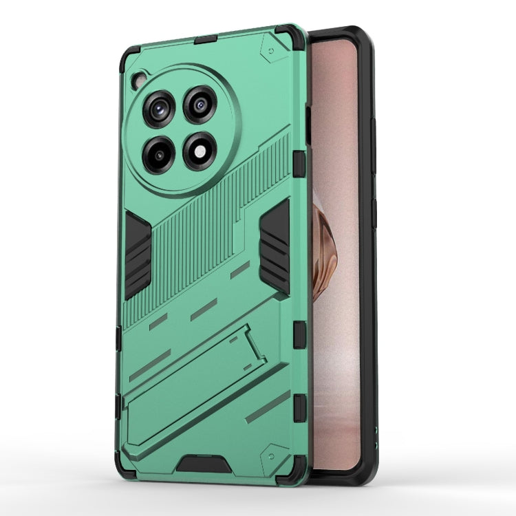 Punk Armor 2 in 1 PC + TPU Phone Case with Holder, For OnePlus Ace 3 5G, For OnePlus 12 5G, For OnePlus Ace 2 Pro, For OnePlus Nord CE3 5G Global, For OnePlus Ace 2V