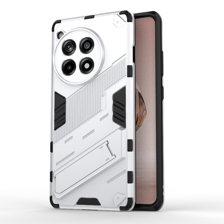 Punk Armor 2 in 1 PC + TPU Phone Case with Holder, For OnePlus Ace 3 5G, For OnePlus 12 5G, For OnePlus Ace 2 Pro, For OnePlus Nord CE3 5G Global, For OnePlus Ace 2V