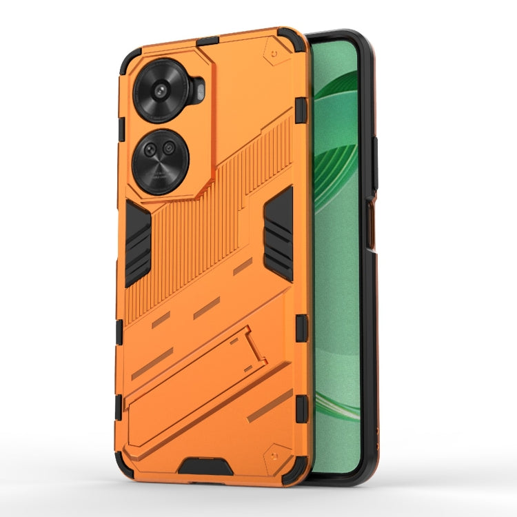 Punk Armor 2 in 1 PC + TPU Phone Case with Holder, For Huawei Mate 70 Pro / 70 Pro+, For Huawei Pura 70 Pro / 70 Pro+, For Huawei Pura 70 Ultra, For Huawei Pura 70, For Huawei nova 11 SE, For Huawei nova 12 Pro