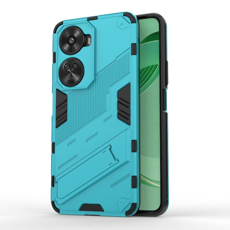 Punk Armor 2 in 1 PC + TPU Phone Case with Holder, For Huawei Mate 70 Pro / 70 Pro+, For Huawei Pura 70 Pro / 70 Pro+, For Huawei Pura 70 Ultra, For Huawei Pura 70, For Huawei nova 11 SE, For Huawei nova 12 Pro