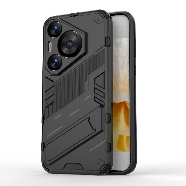 Punk Armor 2 in 1 PC + TPU Phone Case with Holder, For Huawei Mate 70 Pro / 70 Pro+, For Huawei Pura 70 Pro / 70 Pro+, For Huawei Pura 70 Ultra, For Huawei Pura 70, For Huawei nova 11 SE, For Huawei nova 12 Pro
