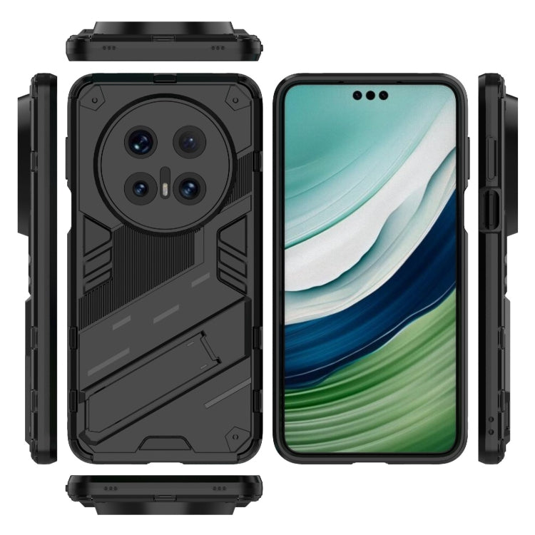 Punk Armor 2 in 1 PC + TPU Phone Case with Holder, For Huawei Mate 70 Pro / 70 Pro+, For Huawei Pura 70 Pro / 70 Pro+, For Huawei Pura 70 Ultra, For Huawei Pura 70, For Huawei nova 11 SE, For Huawei nova 12 Pro