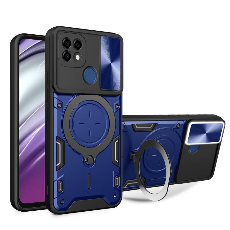 CD Texture Sliding Camshield Magnetic Holder Phone Case, For Realme GT3 5G, For Realme 10 Pro+ 5G, For Realme C35, For Realme C21 / C20 / C11 2021