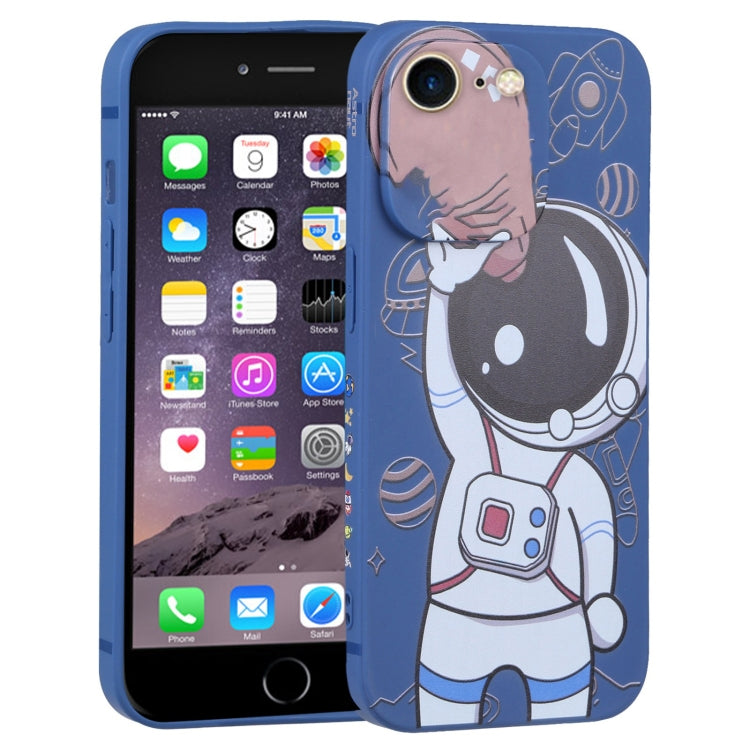 Spaceman Binoculars Phone Case, For iPhone SE 2022 / SE 2020 / 8 / 7, For iPhone 13 Pro Max, For iPhone 13 Pro, For iPhone 13, For iPhone 13 mini, For iPhone 12, For iPhone 12 Pro Max, For iPhone 12 Pro