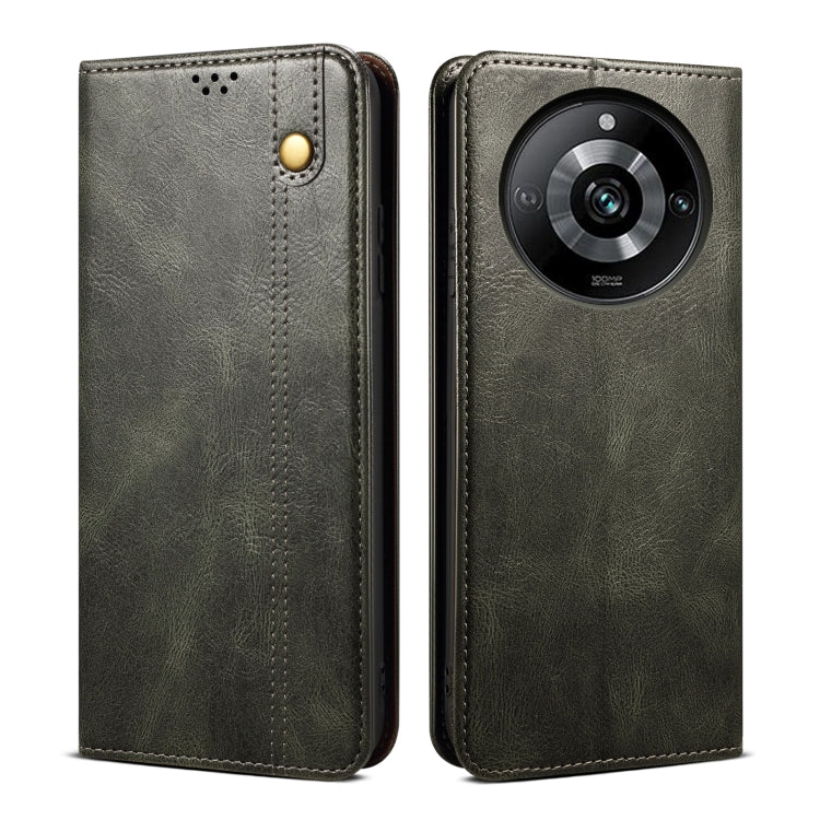Oil Wax Crazy Horse Texture Leather Phone Case, For Realme 11 Pro / 11 Pro+, For Realme C65 4G, For Realme 10 Pro+