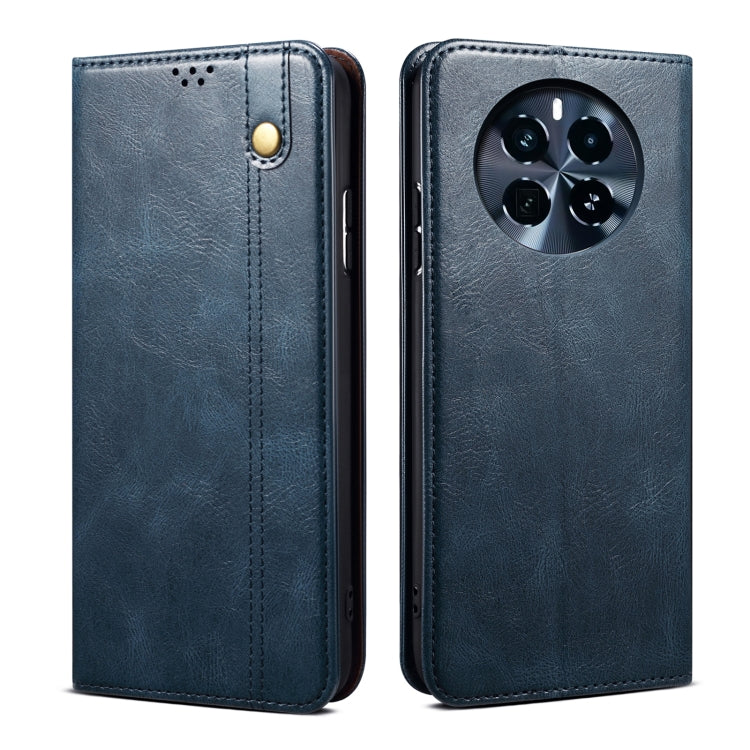 Oil Wax Crazy Horse Texture Leather Phone Case, For Realme 14 5G Global, For Realme P3 Pro, For Realme 14 Pro+ Global, For Realme 14 Pro Global, For Realme Note 60 4G / C61 4G, For Realme 13 Pro 5G Global, For Realme GT 6T 5G Global                    ...
