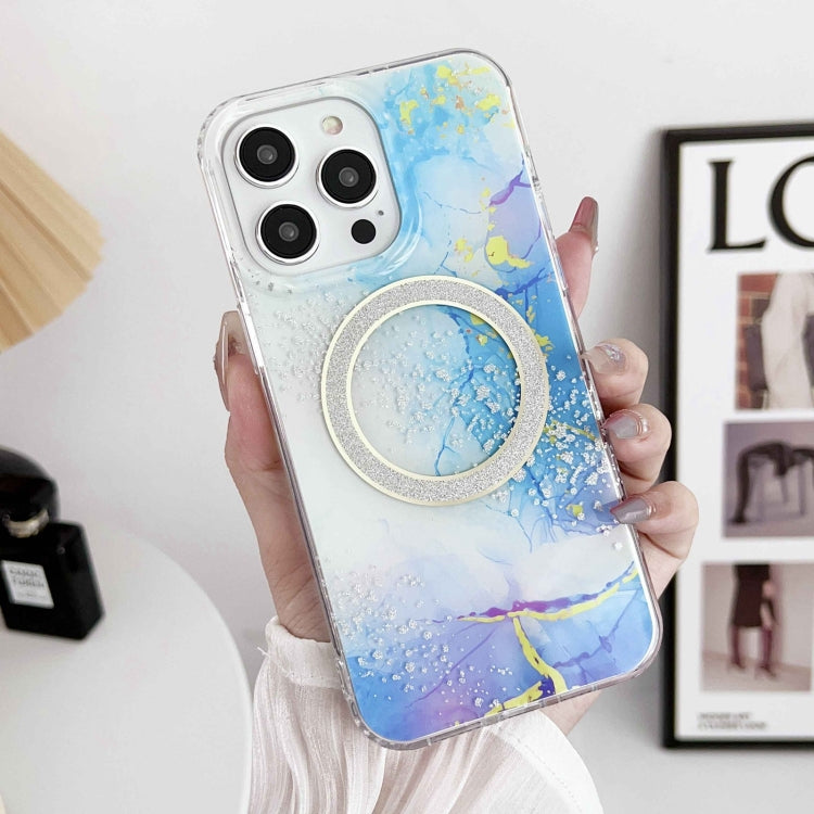 Dual-side IMD Marble Magsafe Phone Case, For iPhone 14, For iPhone 15 Pro Max, For iPhone 15 Pro, For iPhone 14 Pro, For iPhone 15 Plus, For iPhone 14 Pro Max