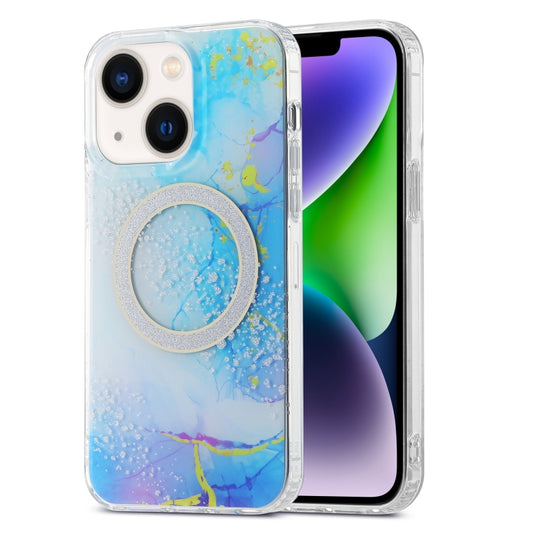 Dual-side IMD Marble Magsafe Phone Case, For iPhone 14, For iPhone 15 Pro Max, For iPhone 15 Pro, For iPhone 14 Pro, For iPhone 15 Plus, For iPhone 14 Pro Max