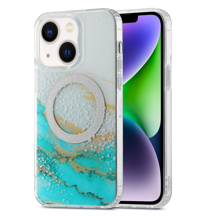 Dual-side IMD Marble Magsafe Phone Case, For iPhone 14, For iPhone 15 Pro Max, For iPhone 15 Pro, For iPhone 14 Pro, For iPhone 15 Plus, For iPhone 14 Pro Max