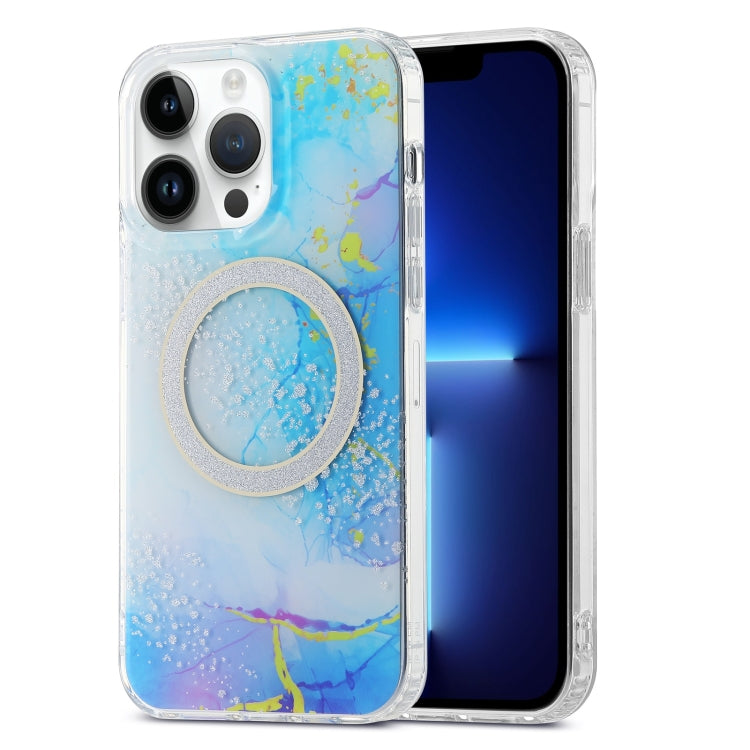Dual-side IMD Marble Magsafe Phone Case, For iPhone 15, For iPhone 13 Pro Max, For iPhone 13 Pro, For iPhone 13, For iPhone 12, For iPhone 12 Pro Max