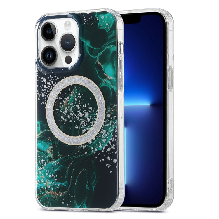 Dual-side IMD Marble Magsafe Phone Case, For iPhone 15, For iPhone 13 Pro Max, For iPhone 13 Pro, For iPhone 13, For iPhone 12, For iPhone 12 Pro Max