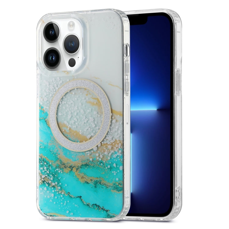 Dual-side IMD Marble Magsafe Phone Case, For iPhone 15, For iPhone 13 Pro Max, For iPhone 13 Pro, For iPhone 13, For iPhone 12, For iPhone 12 Pro Max