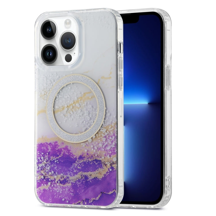 Dual-side IMD Marble Magsafe Phone Case, For iPhone 15, For iPhone 13 Pro Max, For iPhone 13 Pro, For iPhone 13, For iPhone 12, For iPhone 12 Pro Max