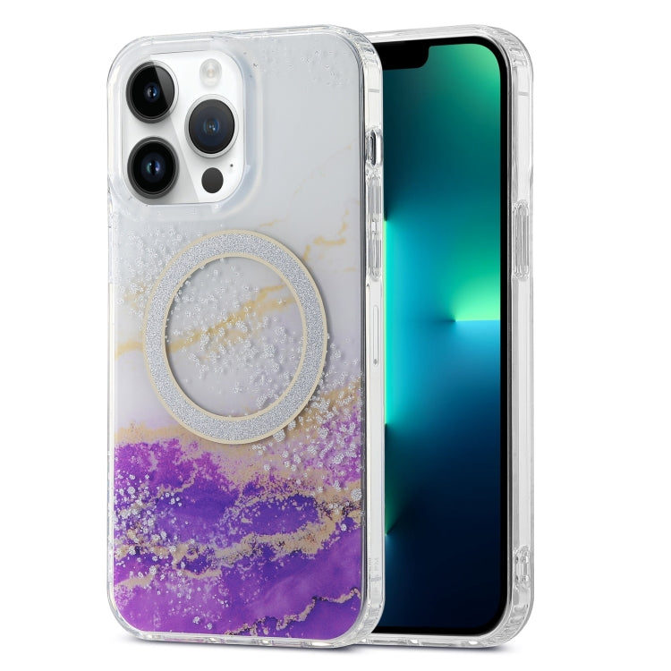 Dual-side IMD Marble Magsafe Phone Case, For iPhone 15, For iPhone 13 Pro Max, For iPhone 13 Pro, For iPhone 13, For iPhone 12, For iPhone 12 Pro Max