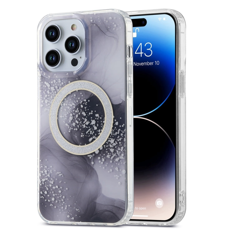 Dual-side IMD Marble Magsafe Phone Case, For iPhone 14, For iPhone 15 Pro Max, For iPhone 15 Pro, For iPhone 14 Pro, For iPhone 15 Plus, For iPhone 14 Pro Max