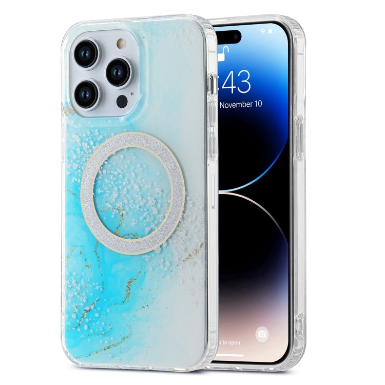 Dual-side IMD Marble Magsafe Phone Case, For iPhone 14, For iPhone 15 Pro Max, For iPhone 15 Pro, For iPhone 14 Pro, For iPhone 15 Plus, For iPhone 14 Pro Max