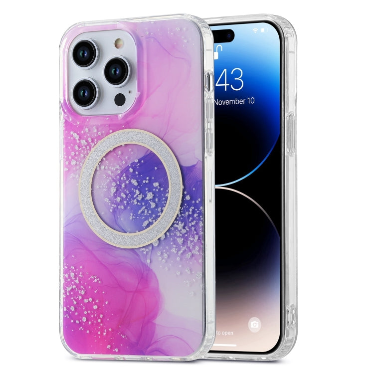 Dual-side IMD Marble Magsafe Phone Case, For iPhone 14, For iPhone 15 Pro Max, For iPhone 15 Pro, For iPhone 14 Pro, For iPhone 15 Plus, For iPhone 14 Pro Max