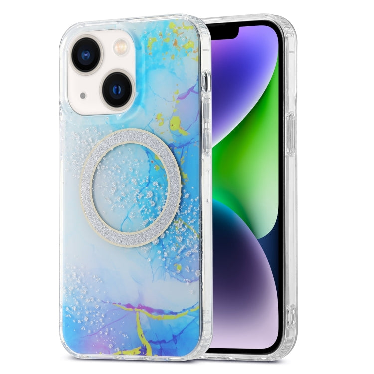 Dual-side IMD Marble Magsafe Phone Case, For iPhone 15, For iPhone 13 Pro Max, For iPhone 13 Pro, For iPhone 13, For iPhone 12, For iPhone 12 Pro Max