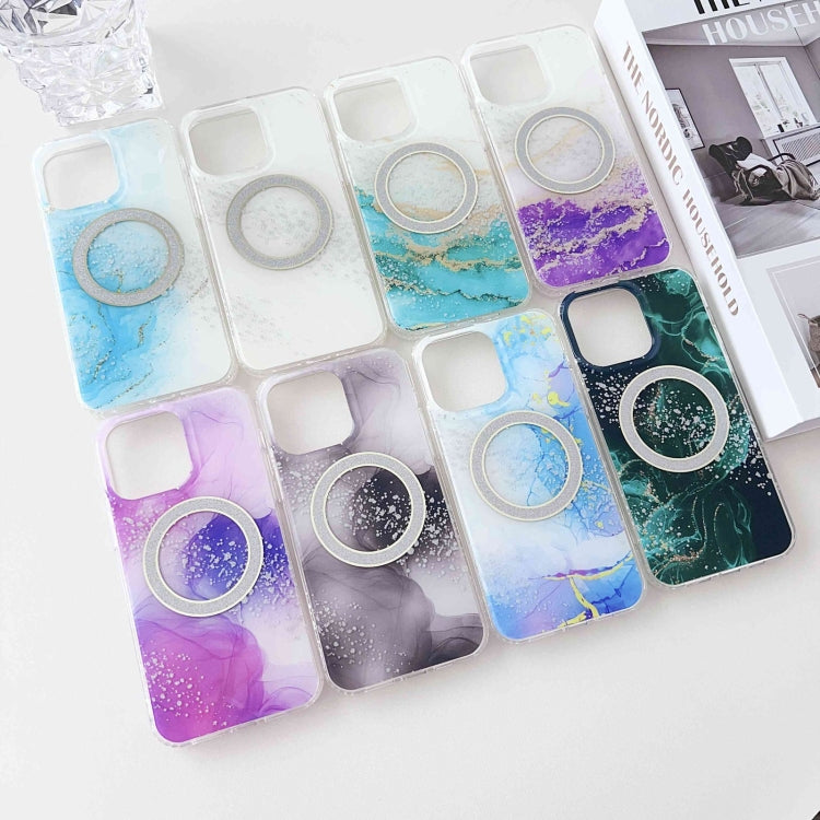 Dual-side IMD Marble Magsafe Phone Case, For iPhone 15, For iPhone 13 Pro Max, For iPhone 13 Pro, For iPhone 13, For iPhone 12, For iPhone 12 Pro Max